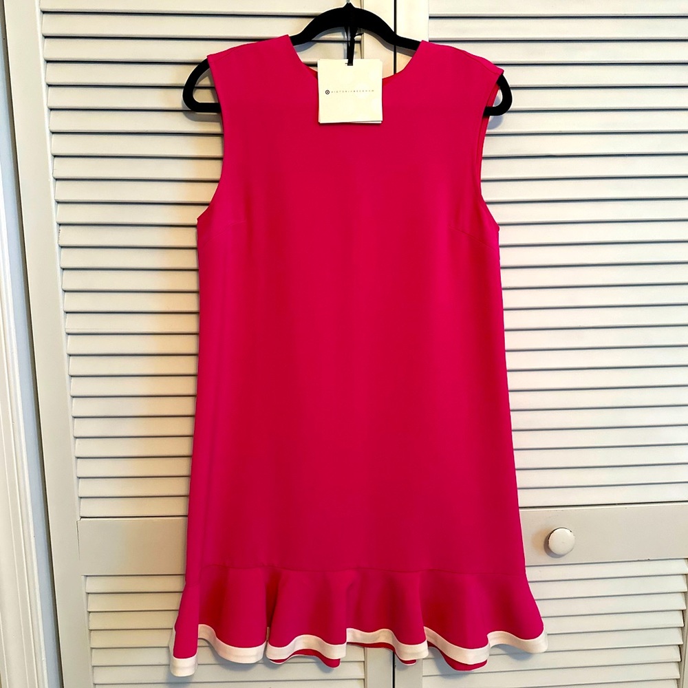Pink & White Victoria Beckham for Target Shift Dress